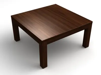 Japanese Kotatsu Table 3D model