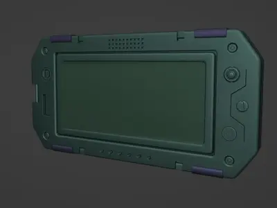 Scifi Tablet Device  3D model
