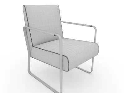Armchair 60 3D model