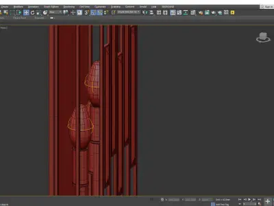 Ruxton Hall Wall Sconce Low-poly 3D model