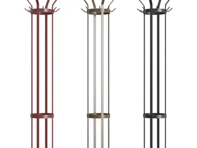 Marcel Coat Stand Floor Standing 3D model