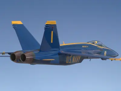  Blue Angels F18 Super Hornet SC 