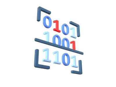 Data Scan Icon v1 003 Low-poly 3D model