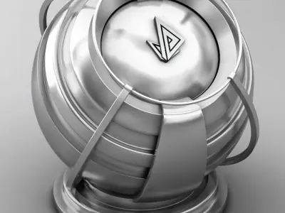 VRAY SHADER---METAL---Mercury Texture