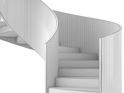 Spiral staircase 7 3D model