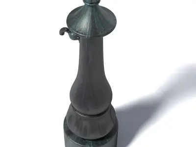 Old fountain 3D model