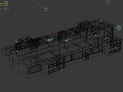 The future - urban waste virtual 04 3D model