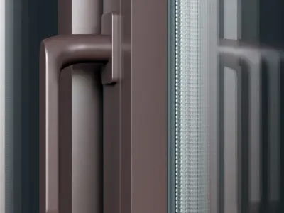 Curtain Wall Facade System 3D model