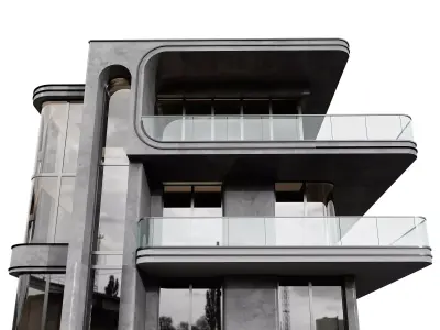 MODERN HOUSE NO43 A 3D model