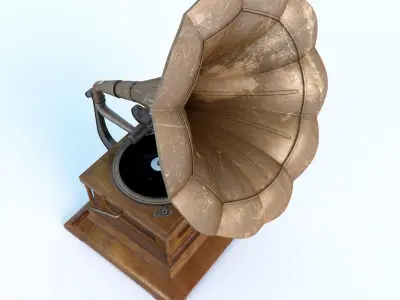 Gramophone 3D model