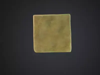 Ancient Stone Pillar Low-poly 3D model