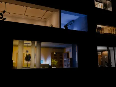 Low Poly Interior Pack Low-poly 3D model