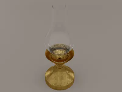 Old Lamp 3D model