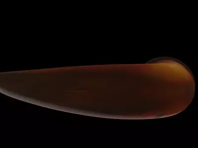 Ancient Horn Low-poly 3D model