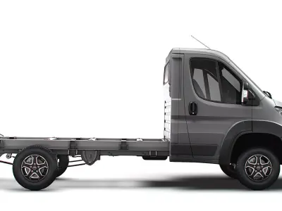 Toyota ProAce Max Chassis SingleCab L2 2026 3D model