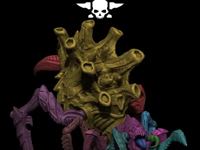 Xenarid Spider 3D print model