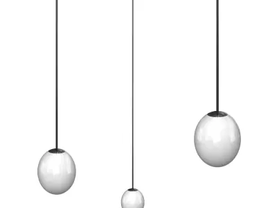 THE PHILOSOPHICAL EGG PENDANT 3D model