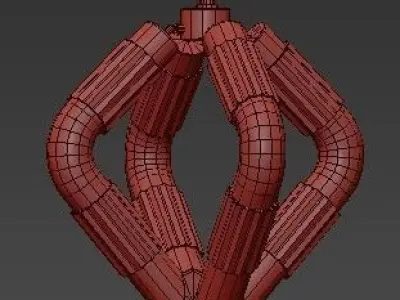 Chrome Pendant 3D model