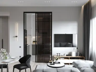 Interior scene 3D model