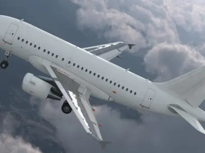  Airbus Planes Generic Rigged Collection 