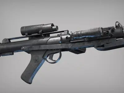 E-11 BLASTER FROM ROGUE ONE 1 to 1 Scale 3D print model