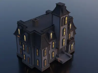 Addams Family House 3D model