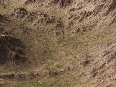 Mountains north erosion n2 3D model