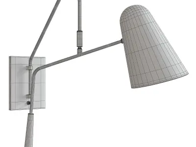  Simon Wall Sconce Low-poly 3D model