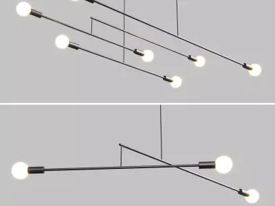 Big Mobile Light Low-poly 3D model