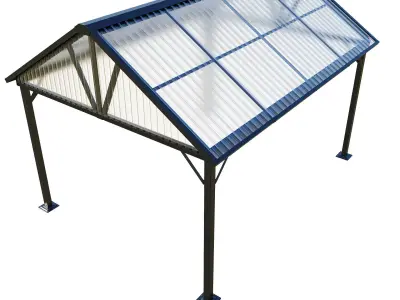 Teramo Garden Point Canopy 3D model