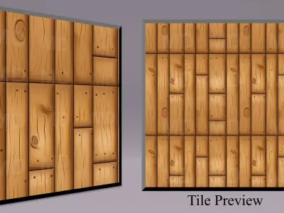 Cartoon Wood Textures Pack 26 - 10x PNG  Texture