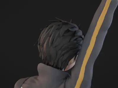 Subaru Natsuki - Re Zero 3D Print Figure 3D print model