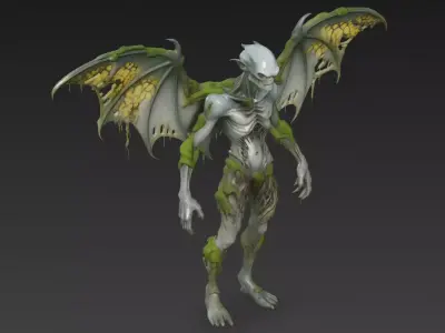Swamp Corrupted Beast 3D model