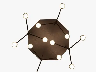 San Pietro Pendant Light by Jiun Ho 3D model