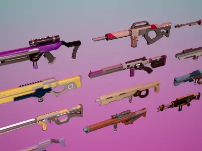 SciFi Rifles Bundle