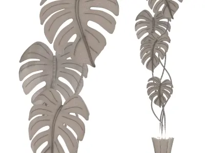 Rainforest Floor Lamp - ABITANT CASTRO 3D model