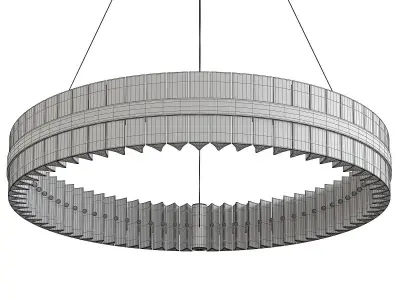 Saturno LED Pendant Low-poly 3D model