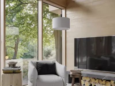 Apartment Interior Scene 3D model