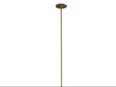 apparatus tassel pendant light 02 Low-poly 3D model