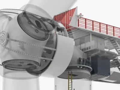  Wind Turbines and Wind Turbine Inside Collection 