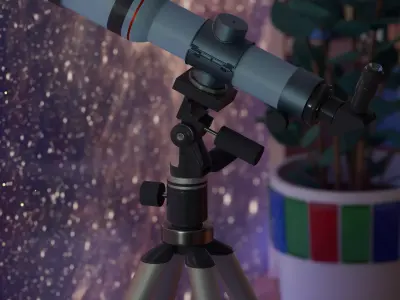 Telescope 3D model