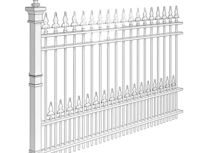 Fence 14 3D model