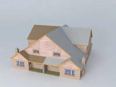 wide duplex Free 3D model