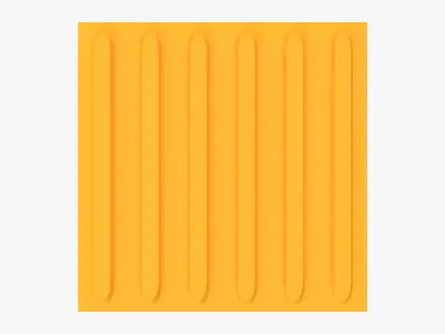Tactile Pavement  Line 6 Clean 3D model