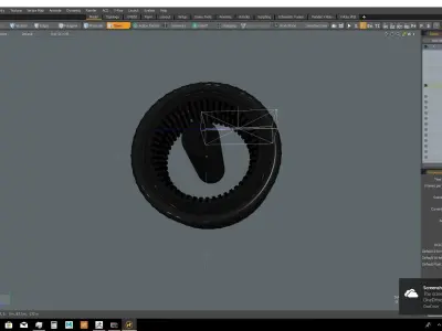 sci-fi wheel 3D model
