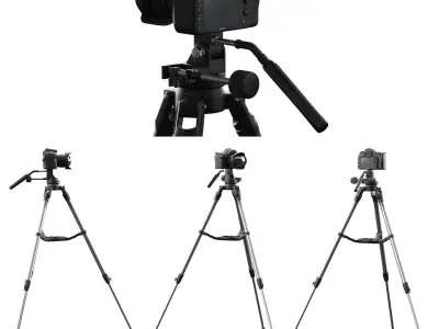 Photo Studio Set 3D model