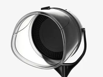 Freestanding Hair Dryer for Hair Salon 3D model