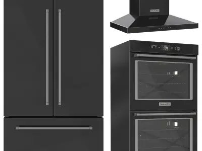 Kitchenaid Appliance Collection Set 01 3D model