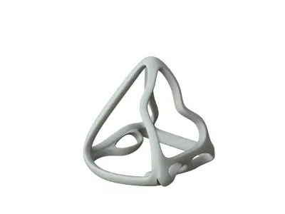 SciFi Cube Object No 61996 Low Poly Shape Low-poly 3D model