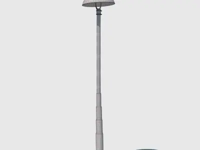 Vintage Lamp Post 3D model